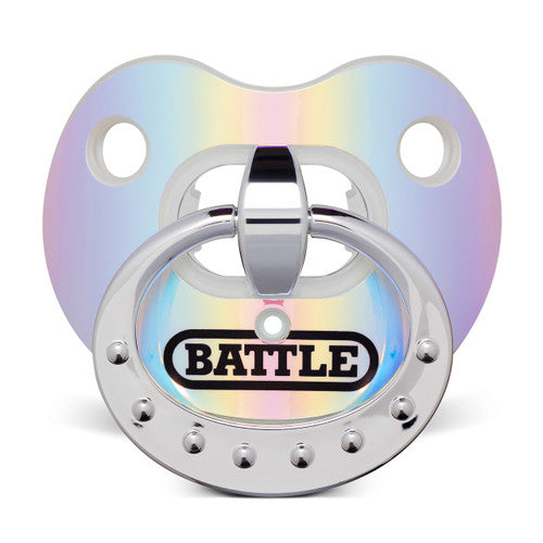 New Battle Iridescent Binky Oxygen Football Mouthguard - OSFM