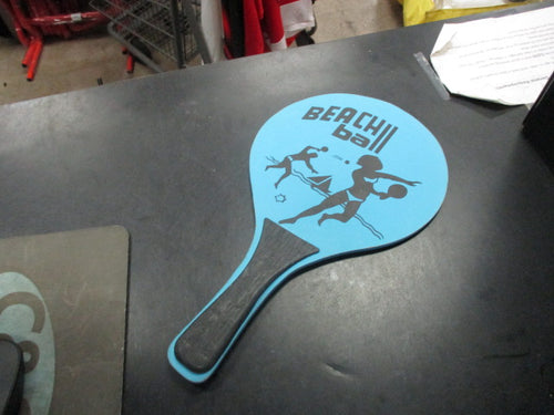 Used Beach Ball Paddle - Blue