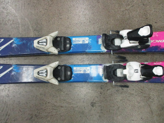Used Nordica Little Belle 110CM Downhill Skis With Salomon Bindings