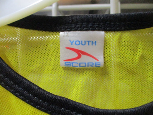 Used Yellow Score Youth Pinnie