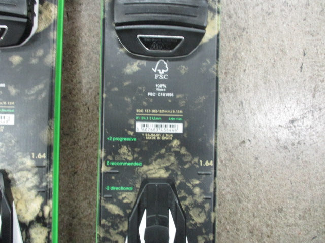 Load image into Gallery viewer, Used Rossignol Blackops Sender164cm Downhill Ski With Solman Binding
