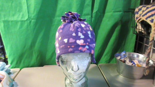 Used Hearts Winter Hat 2T-5T