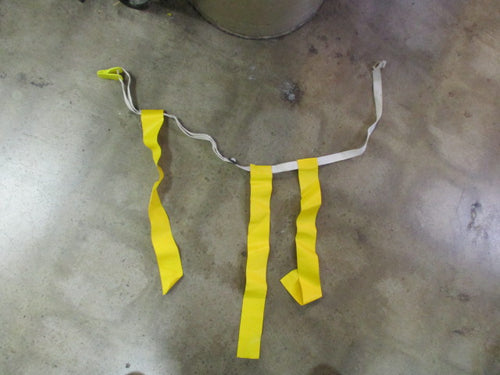 Used Yellow Flag Football Belt