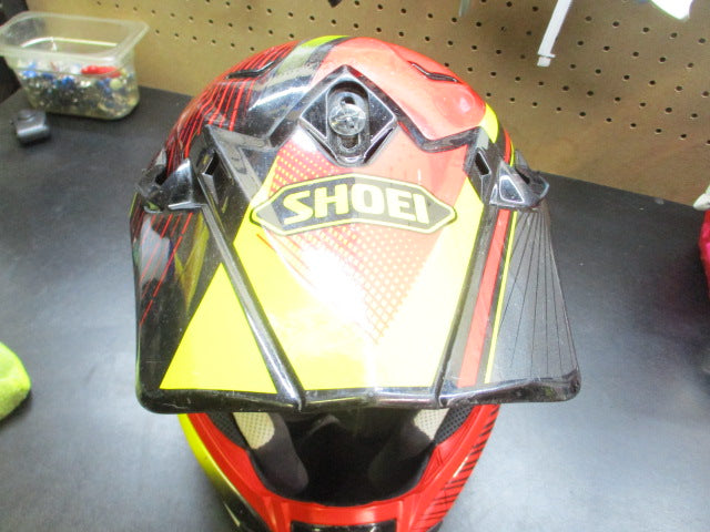 Load image into Gallery viewer, Used Shoei VFX-W Motocross Helmet Size Medium 7 1/8 - 7 1/4&quot;
