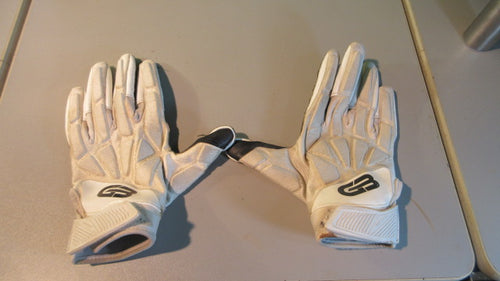 Used Grip Boost Raptor Padded Men's Football Gloves w/Boost Plus Grip Technology