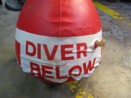 Used Dacor Diver Below Flotation Marker -Comes with flag but post is broken