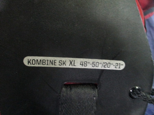 Used Riddell Kombine Sk Shoulder Pads w/ Back Plate Youth Size XL 