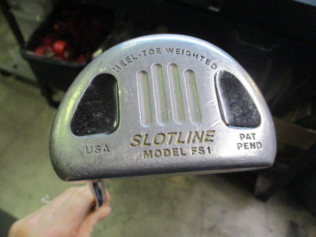 Load image into Gallery viewer, Used Slotline FS1 Heel-Toe Weighted 35.5&quot; Putter
