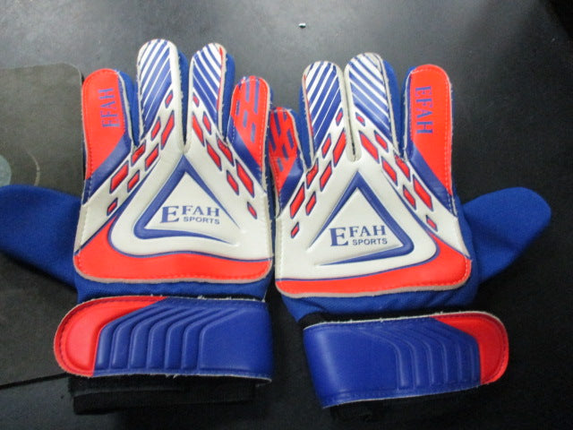 Load image into Gallery viewer, Used Efah Sports Size 5 Soccer Goalie Gloves
