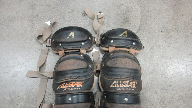 Load image into Gallery viewer, Used All Star League Series Youth Large Catchers Shin Guards
