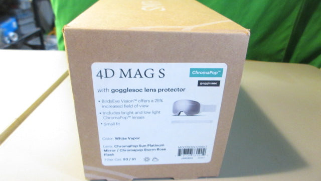 Load image into Gallery viewer, Smith 4D Mag S Snow Goggles Color: White Vapor
