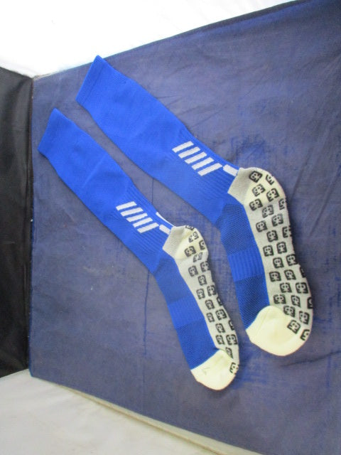 Load image into Gallery viewer, New Royal Blue Grip Soccer Socks Size 6 - 8.5
