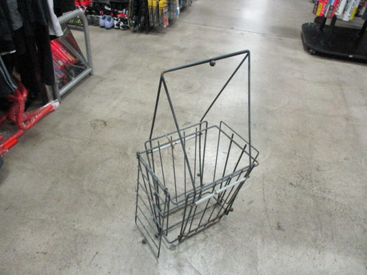 Used Black Tennis Ball Hopper