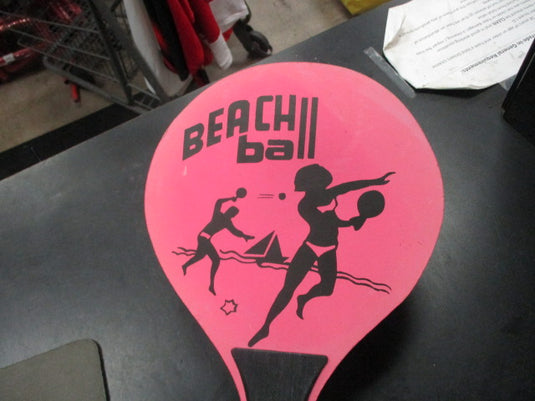 Used Beach Ball Paddle - Pink