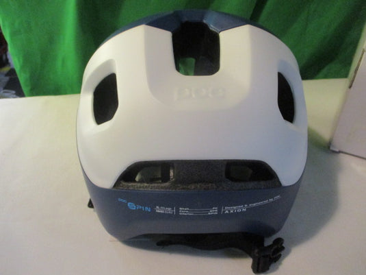POX Axion SPIN Bicycle Helmet Size 59-62cm XL/XXL - Lead Blue Matte