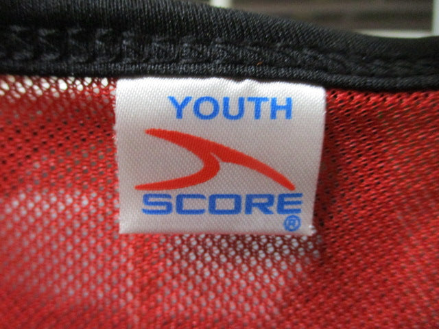 Load image into Gallery viewer, Used Red Score Youth Pinnie
