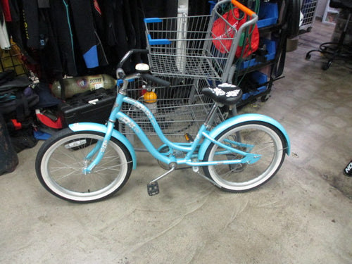 Used Electra Hawaii 20'' Light blue Beach Cruiser