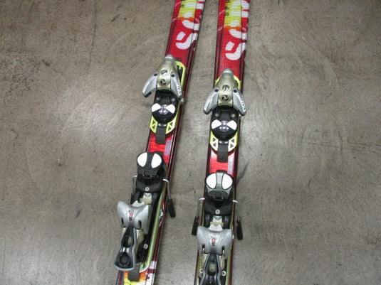 Used Salomon Scream Pilot Size 155CM Downhill Skis With Salomon bindings