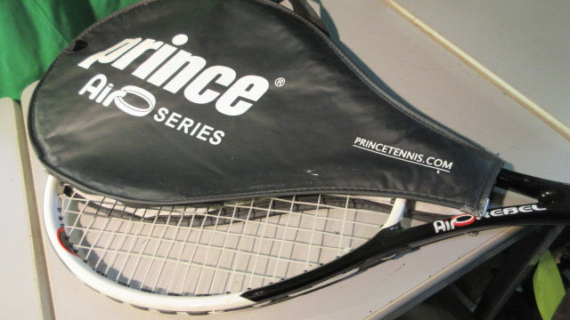 Load image into Gallery viewer, Used Prince Air Rebel Oversize 27&quot; (107&quot;) Tennis Racquet w/ Cover
