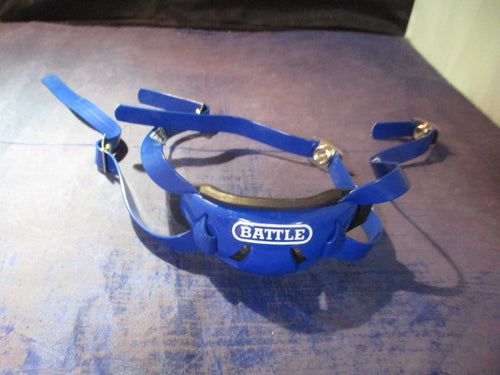 Used Battle Royal Blue Football Chin Strap