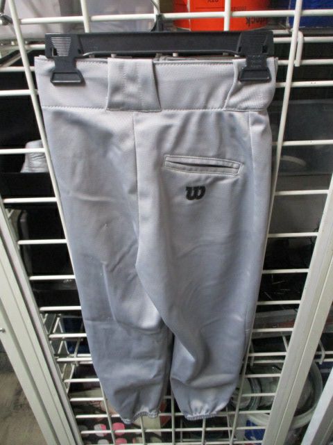 Used Wilson Elastic Bottom Pants Youth Size Small - knee stains