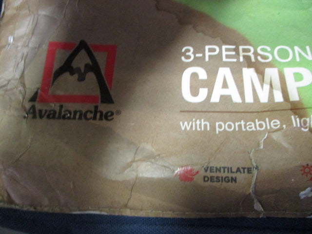 Load image into Gallery viewer, Used Avalanche 3-Person Dome Camping Tent - NIB
