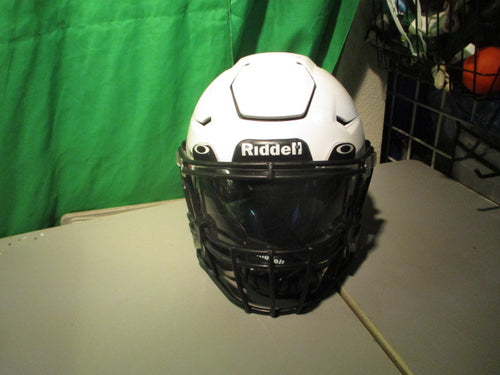 Used Riddell 2021 White Speedflex Football Helmet