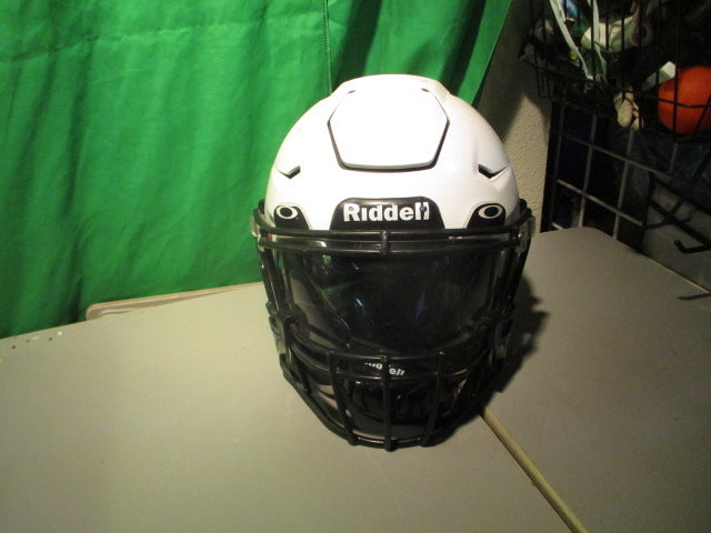 Load image into Gallery viewer, Used Riddell 2021 White Speedflex Football Helmet
