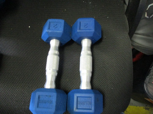 Used Hampton 2 LB Dumbbell Set (Set Of 2)