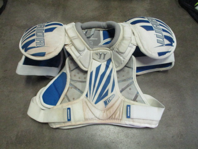 Load image into Gallery viewer, Used Warrior Method Hockey Shoulder Pads Size Youth Small
