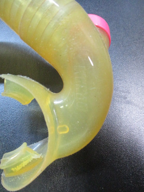 Used Pink & Clear Snorkel - small wear