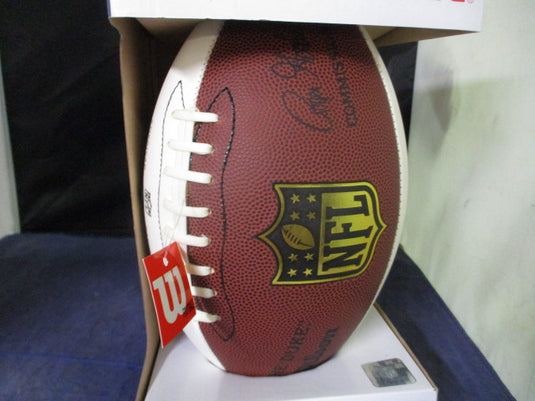 Wilson Autographed Football w/ Certificate of Authenticity