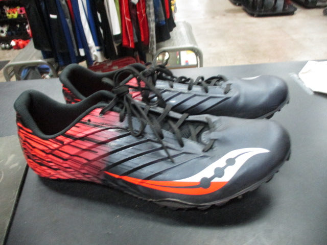 Load image into Gallery viewer, Used Saucony T&amp;F Track Spikes Size 11.5
