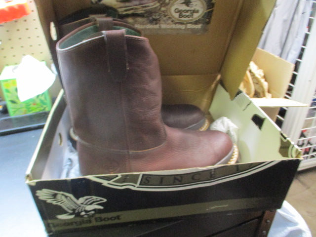 Load image into Gallery viewer, Used Georgia Boot Company Wellington Boot Size 13-In New Condition
