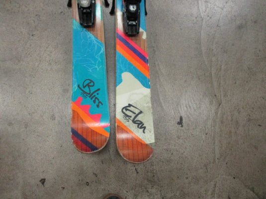 Used Elan Bliss 155cm Powder Ski With Elan Bindings