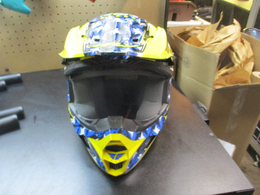 Used Fly Racing Kinetic Flash MX Helmet Size Small 55-56cm