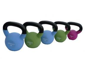 NEW Apollo Athletics 15 LB Neoprene Coated Kettlebell