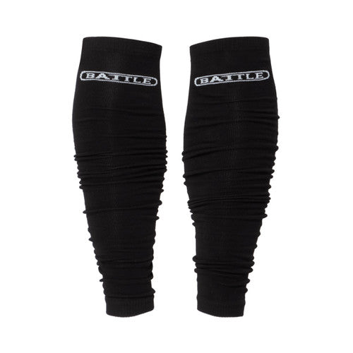 New Battle Long Sock Sleeves- One Pair-  Black Size Youth