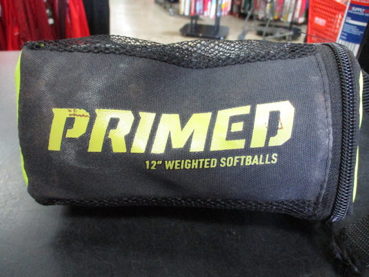 Used Primed 12" Weighted Softballs - Strap Cut Off