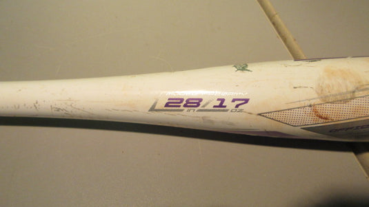 Used Easton Amethyst 28"  -11 FP Softball Bat (Small Dent)