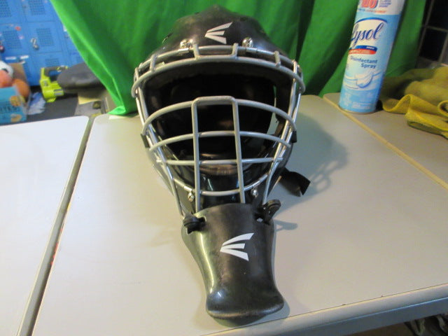 Load image into Gallery viewer, Used Easton Black Magic Catcher&#39;s Helmet w/ Throat Guard Size 6 1/8 - 7 1/4&quot;
