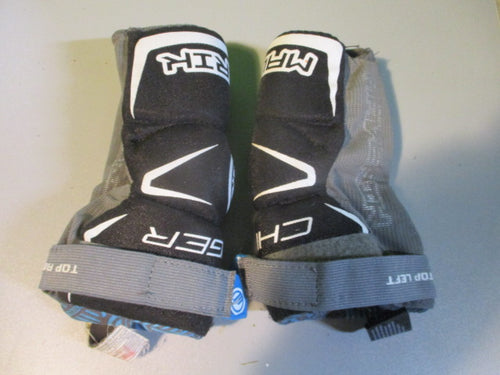 Used Maverick Charger Youth Lacrosse Arm Pads Black Size Small