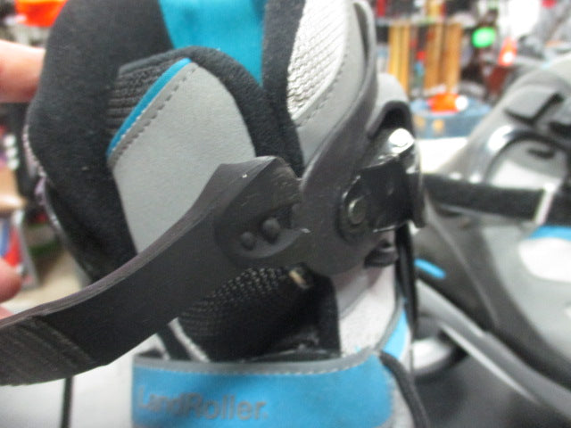 Load image into Gallery viewer, Used LandRoller Terra 9 Large Wheel In-Line Skates Size 9.5 (BROKEN BUCKLE)
