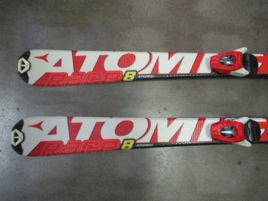 Used Atomic Race 8 120cm Downhill Skis w/ Atomic 045 Bindings