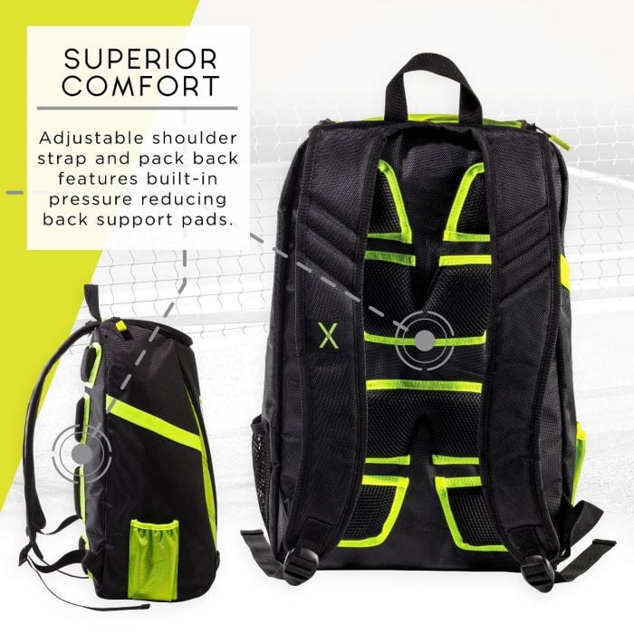 Load image into Gallery viewer, New Franklin Deluxe Competition Pro Pickleball Backpack
