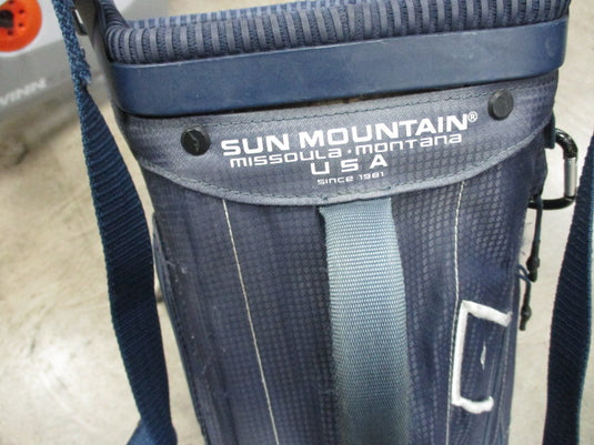 Used Sun Mountain Whisper Rock Golf Stand Bag