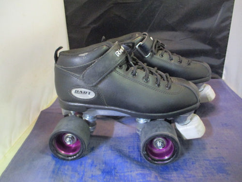 Used Riddell Dart Quad Roller Skates Size 5 - small wear