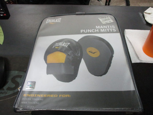 Used Everlast Mantis Punch Mitts Boxing/MMA Trainng Mitts