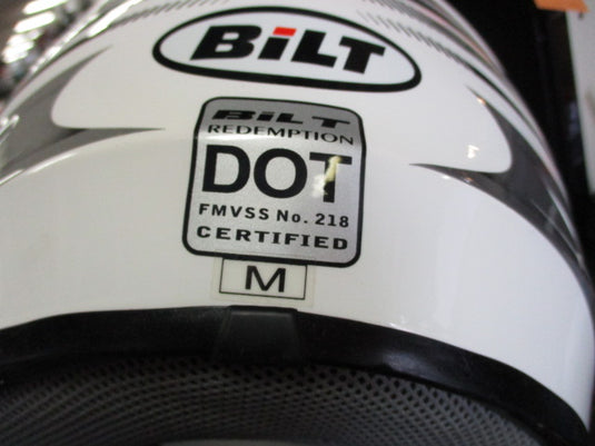 Used Bilt Redemption DOT Motorcross Adult Medium Helmet