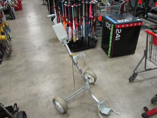 Used Pro Kennex Ultra Light Folding Push Cart - Straps Are Worn